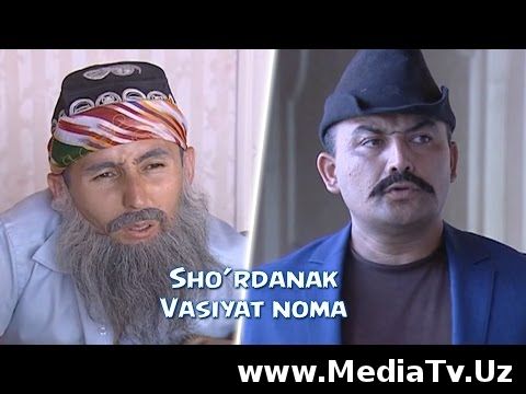 Sho'rdanak - Vasiyat noma